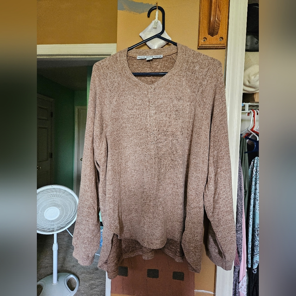 Brown lightweight sweater